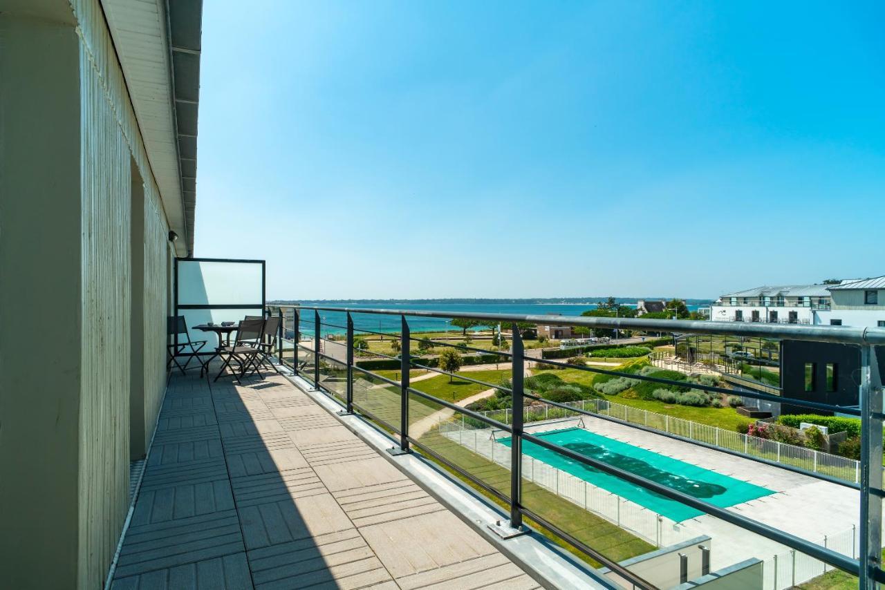 Les Thermes 530 - Vue Mer A 100M De La Plage Конкарно Экстерьер фото