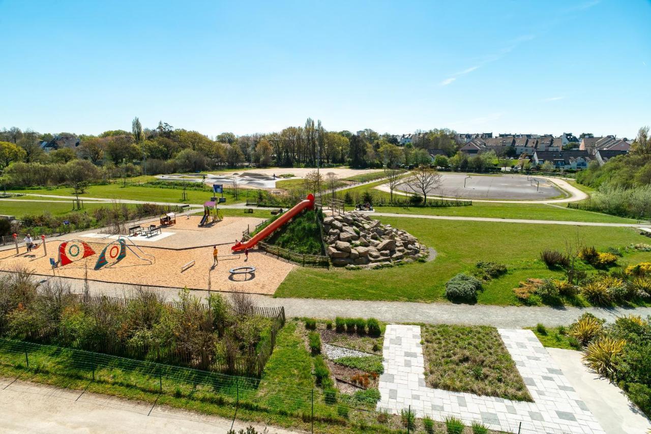 Les Thermes 530 - Vue Mer A 100M De La Plage Конкарно Экстерьер фото